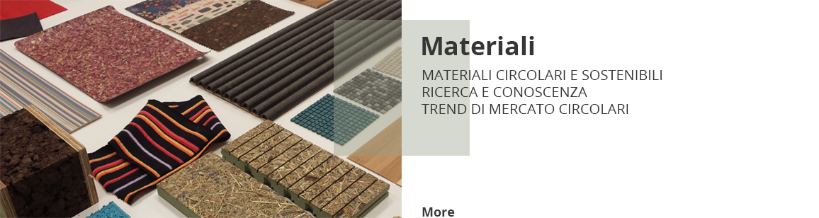 Materiali circolari e sostenibili - Ricerca e conoscenza - Trend di mercato circolari Materiali circolari e sostenibili - Ricerca e conoscenza - Trend di mercato circolari